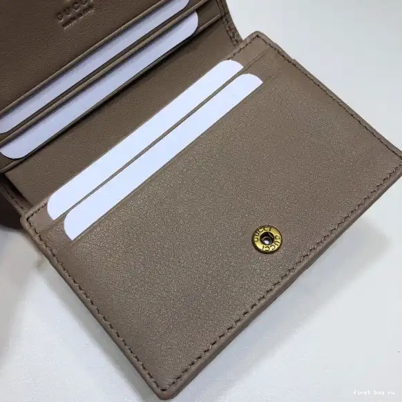 First bag ru Marmont card case wallet GG GUCCI 0502